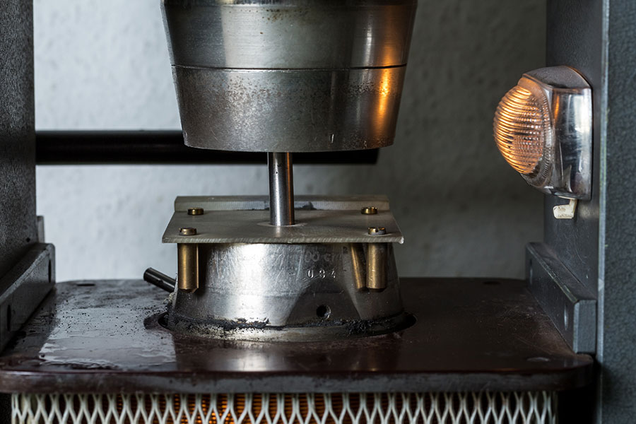 Permagraph mit zu messenden Magnet